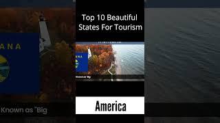 Top 10 Beautiful States For Tourism in 2024 #america #usa #beautiful #state #americanstate #tourism