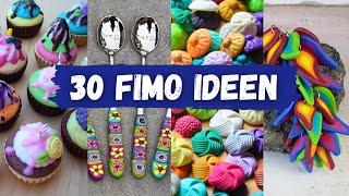 30 Fimo Ideen - Inspiration für Dich!