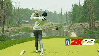 GOLFING IN A BEAUTIFUL FOREST - Fantasy Course Of The Week #89 | PGA TOUR 2K23
