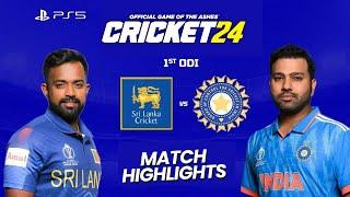 India vs Sri Lanka 1st ODI 2024 Cricket Match Full Highlights Cricket Live Highlights 2/8/2024