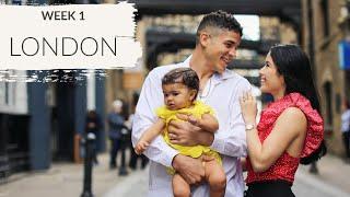 Our First Family Vacation | London England | Traveling with a Baby | [ WEEK 1 TRAVELING EUROPE ]