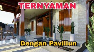 RUMAH JOGLO MILENIAL DENGAN PAVILIUN