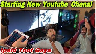 Starting new YouTube channel | iPad toot gaya - Jut vlogs