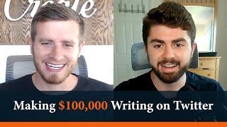 Dickie Bush - How To Make $100,000 Writing on Twitter - The Nathan Barry Show 035