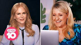 Nicole Kidman Zooms In With Angela Bishop | Studio 10