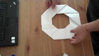 How to make a paper frisbee