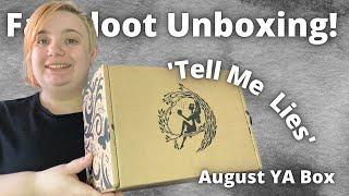 Fairyloot 'Tell Me Lies' || YA August 2022 Box