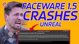 Faceware Studio 1.5 CRASHES Unreal!