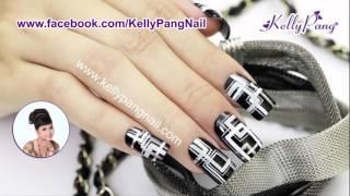 KellyPang Nail – Video dạy vẽ móng Ảo Ảnh Đêm