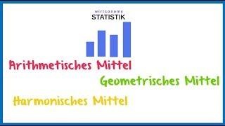 Arithmetisches Mittel | Geometrisches Mittel | Harmonisches Mittel | Beispielaufgabe