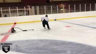 Hockey punch turn + wheel, straight line attack move: F.E. HOCKEY