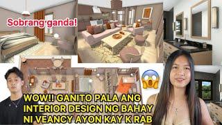 GRABE SA ITO PALA ANG GUSTONG DESIGN NI KUYA RAB SA LOOB NG BAHAY NILA VEANCY!! NAPAKAGANDA