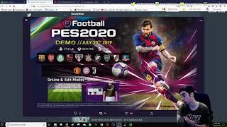 NEW PES 20 DEMO INFORMATION! - YOU CAN PLAY IT ONLINE!