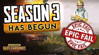 I ALREADY FAILED SEASON 3 - Epic PUBG Mobile Fails