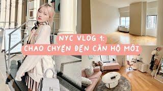 vlog: Chao chuyển đến căn hộ 80 triệu/tháng tại New York [du học sinh Mỹ]