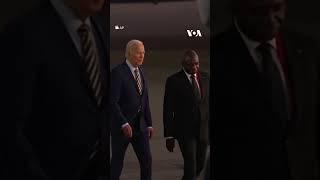 Biden makes historic first visit by US president to Angola | VOA News #shorts