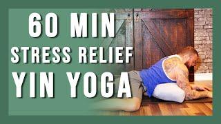 60 min Relaxing Yin Yoga for Stress Relief | Yoga for Stress & Anxiety