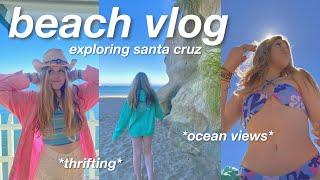 VLOG: beach day, thrifting, etc. 