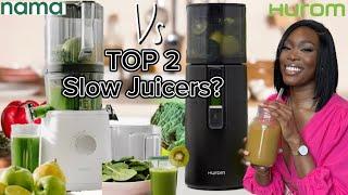 WHAT'S THE BEST JUICER? | AN EXTENSIVE COMPARISON SO YOU SAVE MONEY, TIME & EFFORT!  NAMA VS HUROM