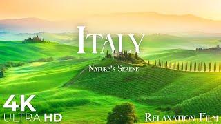 Italy 4K - Nature’s Serene Escape in Europe | Relaxation Film Ultra HD