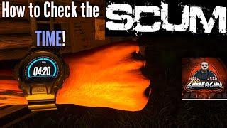 SCUM Game Supporter Pack 1 How to Check the Time!