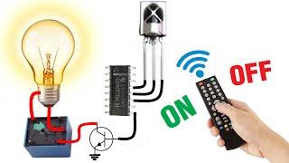 An infrared remote control for Lamps in your home!