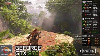 Horizon Forbidden West | GTX 970 4GB