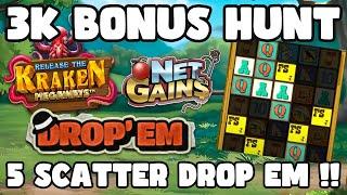 €3000 SLOTS BONUS HUNT WITH SOME €10 SPINS AT THE END!! CAN WE GET A BIG WIN FROM ONLINE SLOTS?