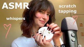 ASMR ~ Scratch Tapping and Whispers for Relaxation