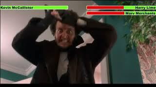 Home Alone (1990) Final Battle with healthbars 2/2