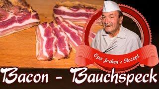 DIY bacon - cold smoked bacon - Opa Jochen´s recipe