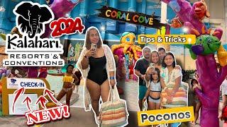 Kalahari Resorts Poconos PA 2024 I Tips & Tricks I Room Tour I Vlog #313