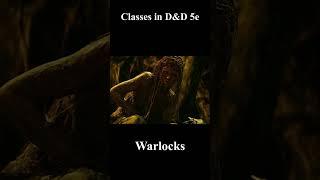 DnD Classes - Warlock   #dnd #shorts