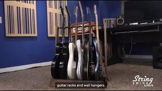 Sean Pierce Johnson upgrading his guitar room with String Swing