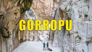 EXPLORING THE HIGHEST CANYON IN EUROPE. GORROPU SARDINIA.