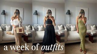 WHAT I WORE IN A WEEK | MINIMAL SUMMER OUTFITS