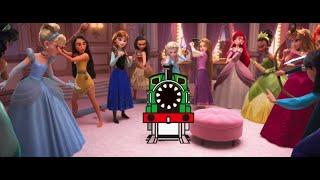 If Sodor Fallout Oliver/The Beast meets Disney Princesses