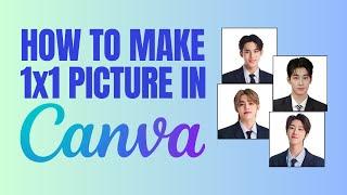 How to make 1x1 pictures in Canva in less than 1 minute!