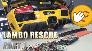 HOW COULD YOU DO THIS TO A LAMBO!?!?!!?! Lamborghini Car Audio Rescue Part One!