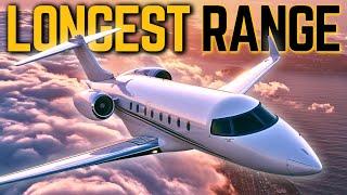 Top 10 Longest Range Private Jets In 2024-2025