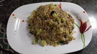 Chinese Veg Fried Rice | Su's Food Corner Recipe | Restaurant Style Veg Fried Rice