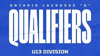 2024 Ontario Lacrosse 1st "A" Qualifier  U17: Centre-Wellington v Gloucester [July 6, 2024]