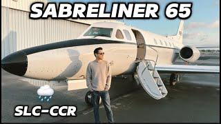 Flying the Classic Sabreliner 65!