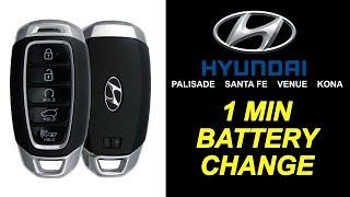 How to Change Hyundai Key Fob Battery - For Santa Fe, Kona, Palisade, Venue