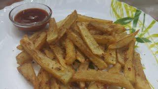 FRENCH FRIES || EXTRA CRISPY || SECRET INGREDIENTS|| BY ( Delicious food with saba)