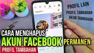 Cara Menghapus Akun Facebook Tambahan | cara hapus akun fb