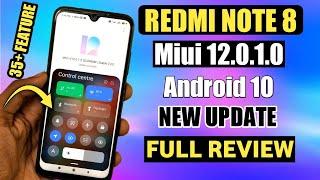 Redmi Note 8 MIUI 12.0.1.0 Android 10 New Update Full Review | Redmi Note 8 MIUI 12 Update