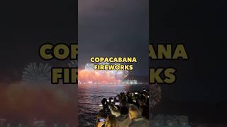 Copacabana fireworks #worldcruise #ultimateworldcruise #copacabanabeach  #travel