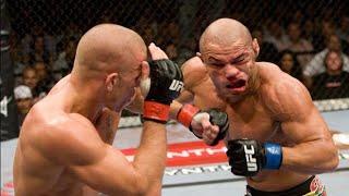 George St Pierre vs Thiago Alves Highlights