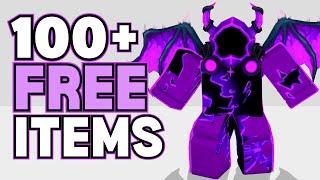 OMG! 100+ FREE ROBLOX ITEMS  NEW COMPILATION [2024]